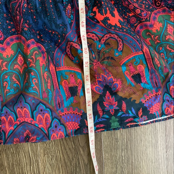 J. Crew Tiered Maxi Dress in Ratti Scarf Paisley - Picture 9 of 9